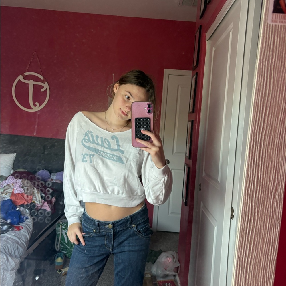 Levi's White Casual Top